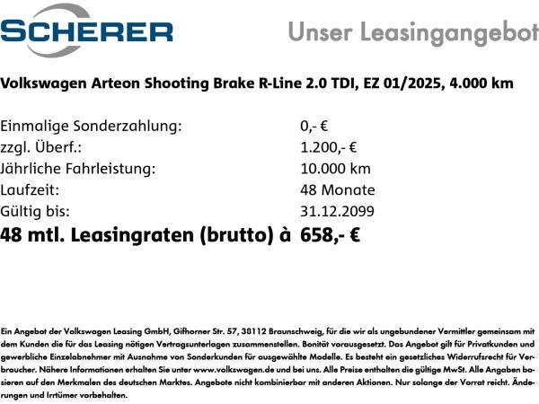 Volkswagen Arteon Shooting Brake