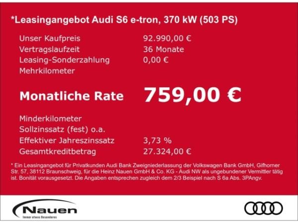 Audi S6 e-tron
