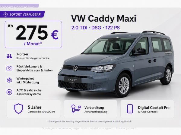 Maxi TDI DSG 7-Sitzer Top-Ausstattung!